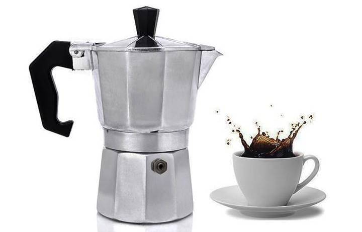 قهوه جوش و اسپرسو ساز دستی مدل 6 Cup 