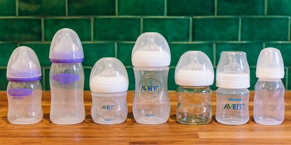 انواع شیشه شیر کودک (شیشه ایی، سیلیکونی...)