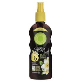 اسپری برنزه کننده روغنی کابانا سان مدل Monoi Tahiti Spf6 حجم 200 میلی لیتر