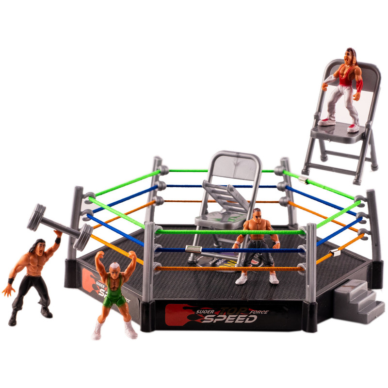 اکشن فیگور مدل کشتی کج طرح رینگ