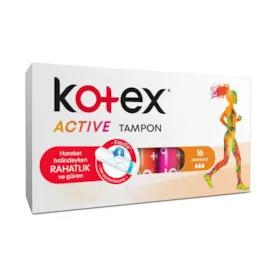 تامپون کوتکس مدل Active Normal بسته 16 عددی