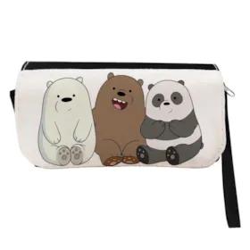 جامدادی مدل دوزیپ طرح انیمیشن خرس های کله فندقی کد NI597