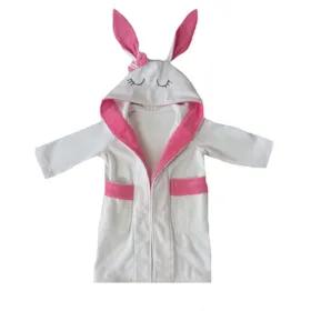 حوله تن پوش کودک مدل خرگوش سایز 60x40 سانتی متر