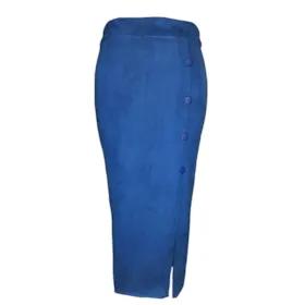 دامن زنانه مدل dsb002b رنگ کاربنی