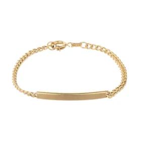 دستبند طلا 18 عیار دخترانه مایا ماهک مدل MB1143