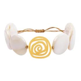 دستبند طلا 18 عیار زنانه ریسه گالری مدل S1250