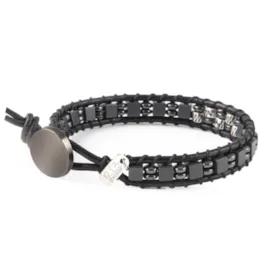 دستبند نقره مردانه ریسه گالری مدل Ri3-H1150-Silver