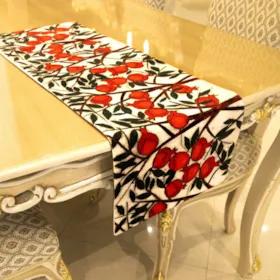 رانر طرح باغ انار کد KN-RGPom33100
