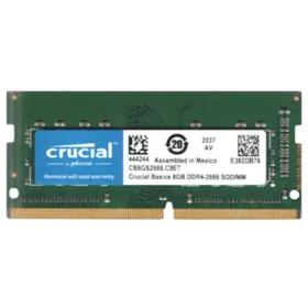 رم لپ تاپ DDR4 تک کاناله 2666 مگاهرتز CL19 کروشیال مدل Basics ظرفیت 8 گیگابایت