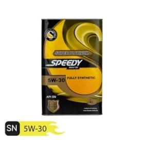 روغن موتور اسپیدی مدل سوپر پلاتینیوم 5W-30 SN حجم 4 لیتر