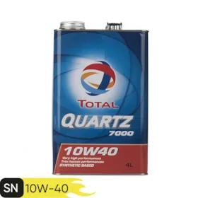 روغن موتور خودرو توتال مدل Quartz 7000 حجم 4 لیتر