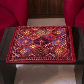 رومیزی طرح قشقایی کد KN-RGHash4545