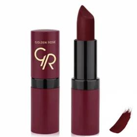 رژ لب گلدن رز مدل ولوت مات شماره 23