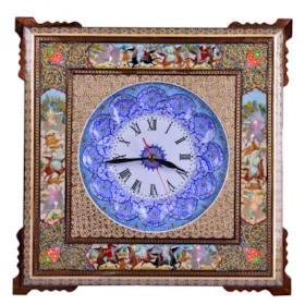 ساعت خاتم کاری طرح شکار و چوگان کد 4444