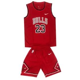 ست تاپ و شلوارک ورزشی مردانه مدل مدل Chicago Bulls