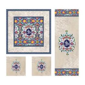ست رومیزی 4 تکه کد 854