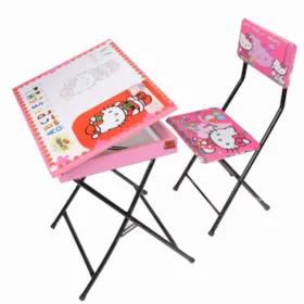 ست میز تحریر و صندلی طرح کیتی