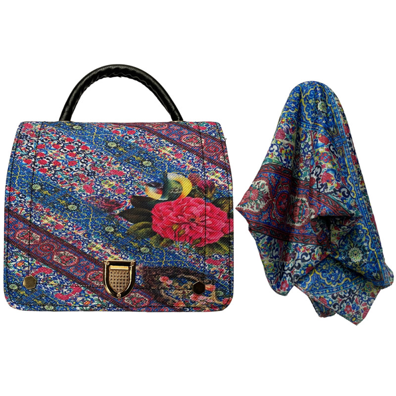 ست کیف و روسری زنانه مدل 2078-D