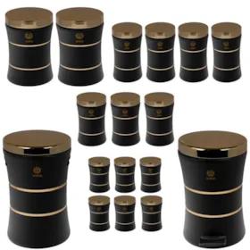 سرويس جهيزيه 17 پارچه اورانوس مدل کمرباریک کلاسیک 710