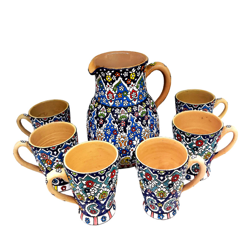 سرویس پارچ و لیوان 7 پارچه کد 559