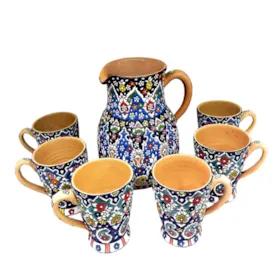 سرویس پارچ و لیوان 7 پارچه کد 559