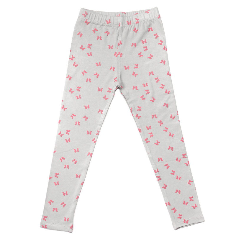 شلوار دخترانه کیدزیت مدل چاپ پروانه KT9