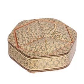 شکلات خوری خاتم کاری کد 6565