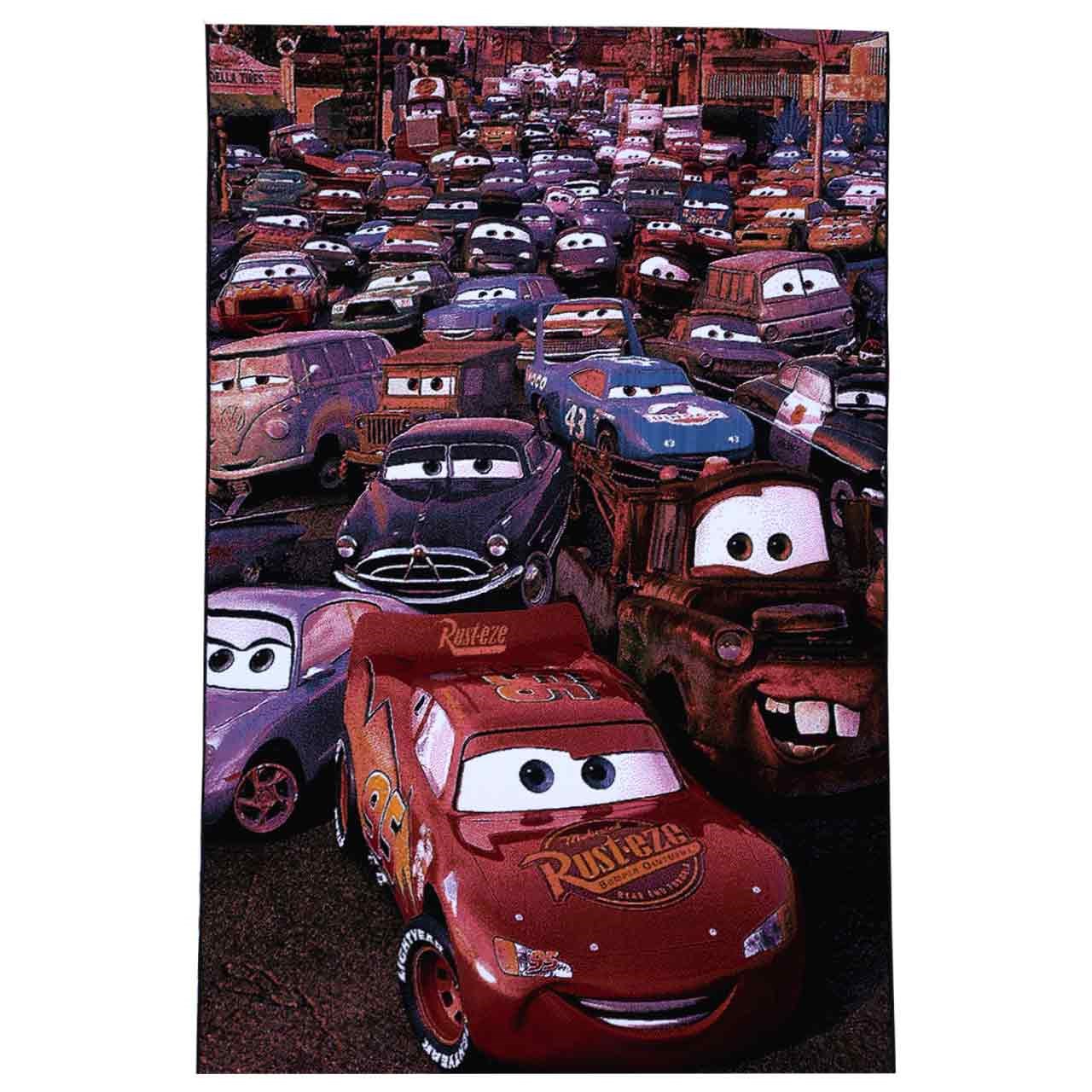 فرش ماشینی فرش خوب طرح ماشین‌ها مدل 135