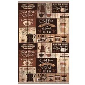 فرش پارچه ای مدل ترنزدار طرح آشپزخانه کد A320