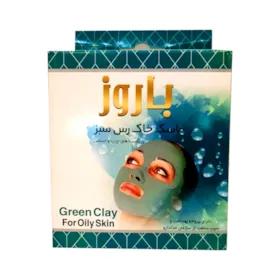 ماسک صورت باروز مدل خاک رس سبز وزن 100 گرم