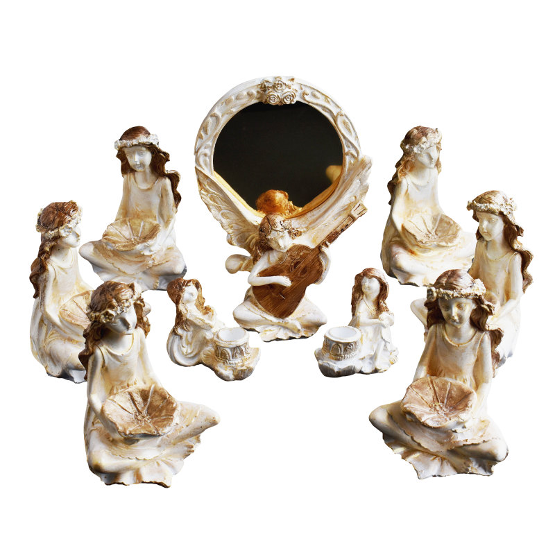 مجموعه ظروف هفت سین 9 پارچه مدل رویا