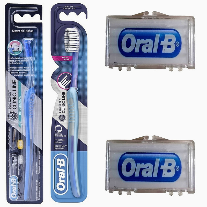 مجموعه مراقبت از دندان اورال بی مدل ارتودنسی کد 001