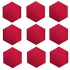 موکت پشت چسبدار سام شاپ مدل شش ضلعی کد R بسته 9 عددی