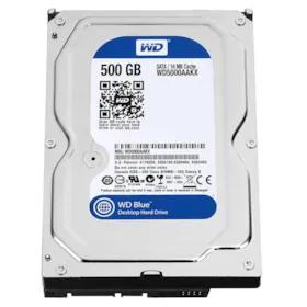 هارد دیسک اینترنال وسترن دیجیتال مدل WD BLUE WD5000AAKX ظرفیت 500 گیگابایت