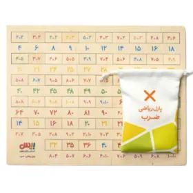 پازل آموزشی چوبی مدل ضرب