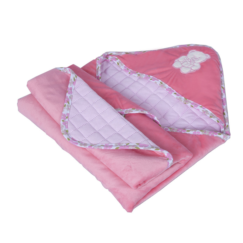 پتوی نوزادی مدل little bear کد 2019 سایز  75 * 75 سانتی متر