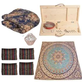 کرسی برقی پارسین مدل پشو KT90-P4 مجموعه 9 عددی