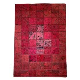 کلاژ فرش دستبافت 3 متری مدل چهل تکه وینتیج کد4743