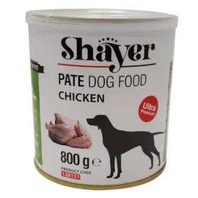 کنسرو غذای سگ شایر مدل chicken with1 وزن 800 گرم