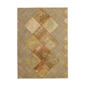 گلاژ گلیم و فرش دستبافت چهار متری مدل تکه دوزی کد 557327