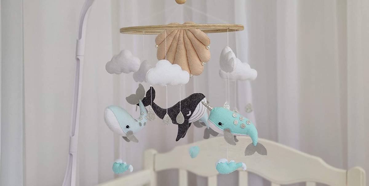 جدیدترین آویز تخت و کریر کودک (موزیکال، نمدی، بافتنی...)