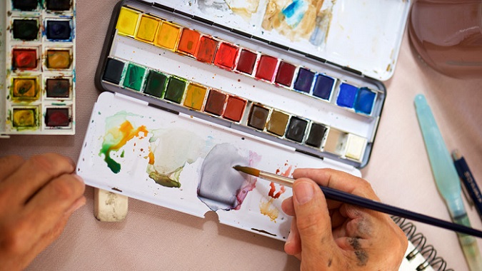 آبرنگ و گواش